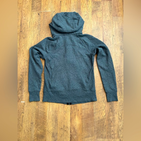 Lululemon Zip-up Hoodie (Size 8, Grey) - Picture 2 of 3